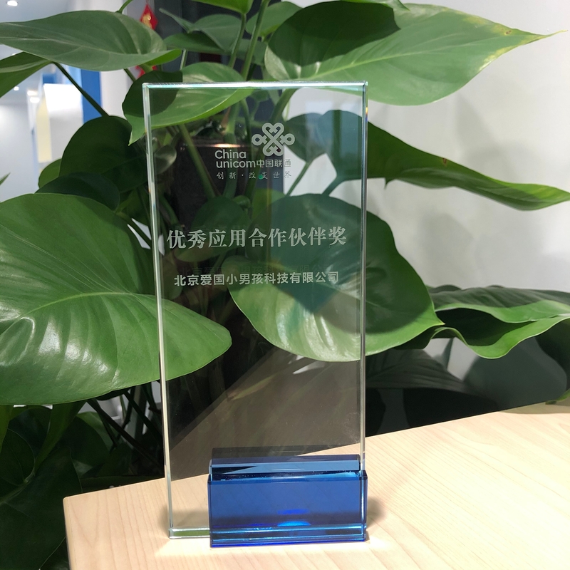 愛國小男孩科技獲聯通“優秀應用合作伙伴獎”