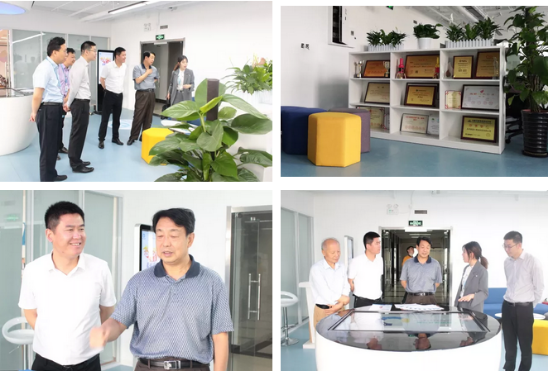 中國衛星導航定位協會會長于賢成蒞臨愛國小男孩調研