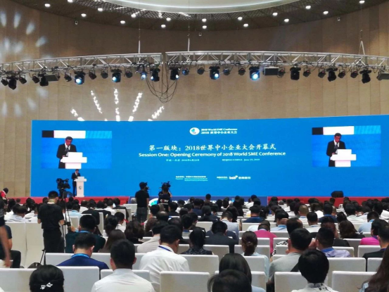 愛國小男孩攜云章3.0受邀參加世界中小企業大會